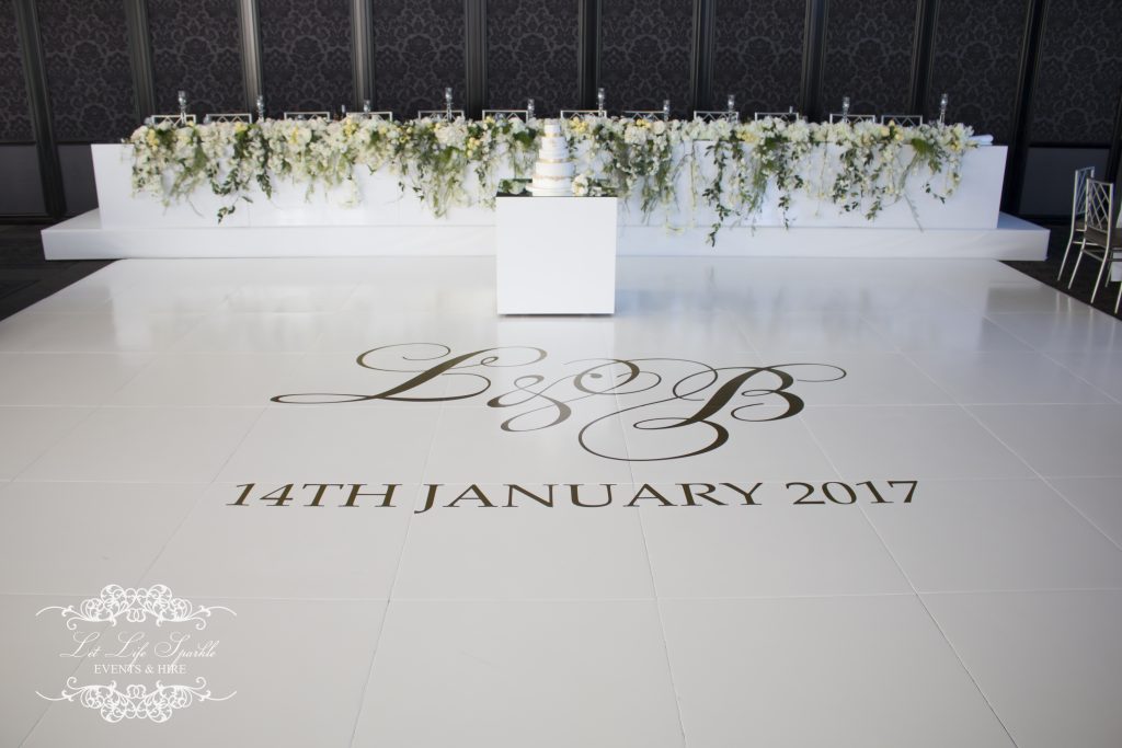 Initials & Date Decal hire Sydney