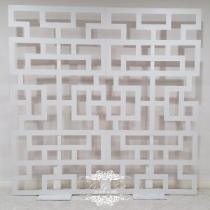 Azize White Backdrop hire Sydney