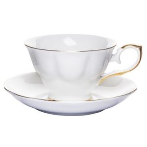 Demi Tea Cup & Saucer hire Sydney