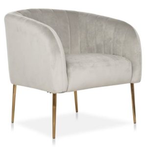 Dove Powder Armchair hire Sydney
