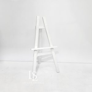White Timber Easel