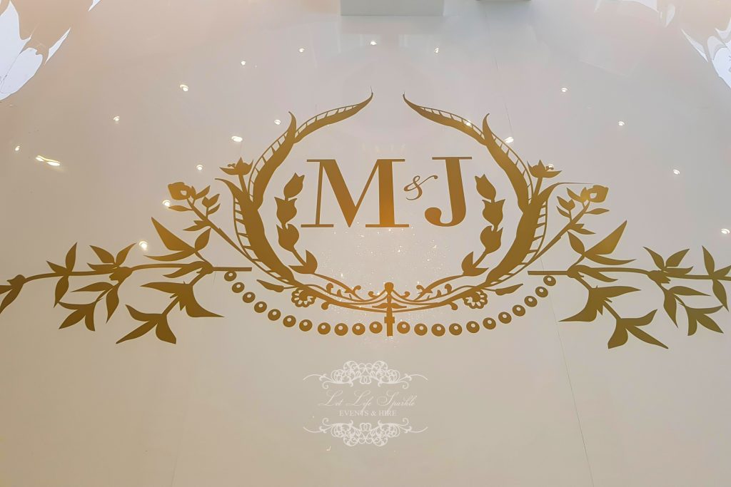 Monogram Decal hire Sydney