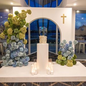 White Elevation - Stage hire Sydney