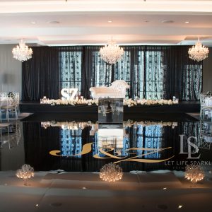 Black Seamless Dance Floor hire Sydney
