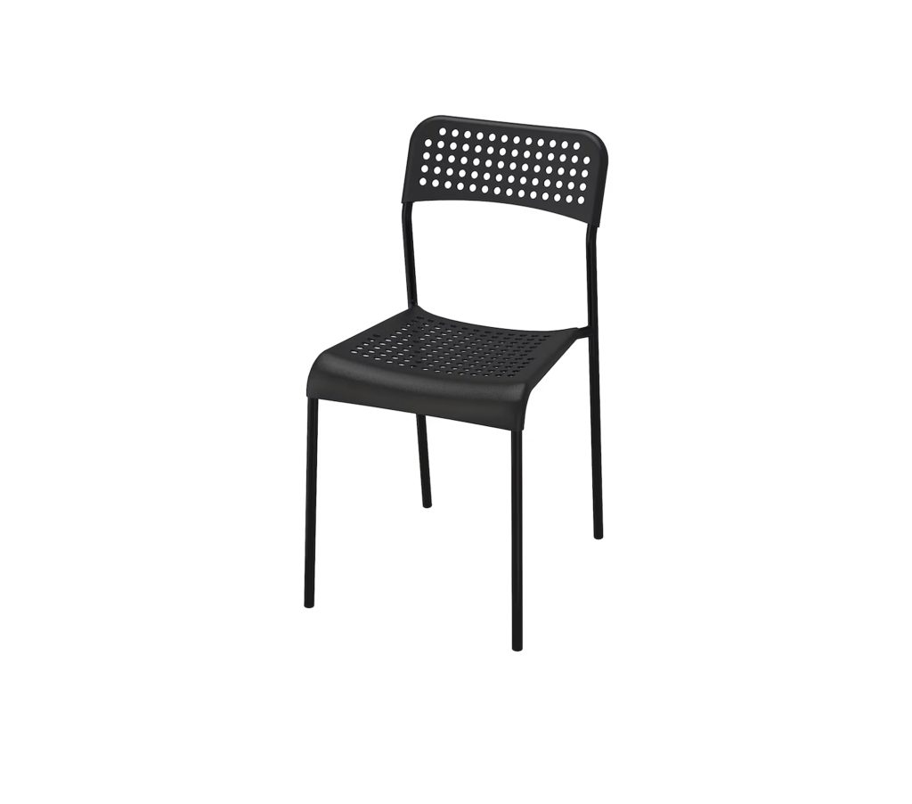 Adair Black Chair hire Sydney