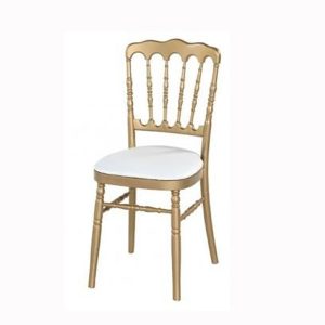 Gold Napoleon Chair hire Sydney