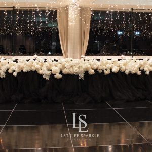 Short Fairylight Canopy hire Sydney