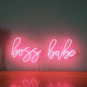 Boss Babe Neon hire Sydney