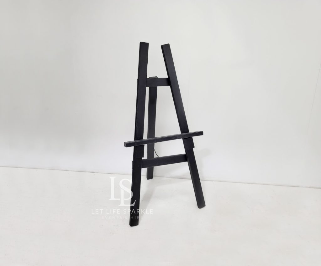 Black Timber Easel