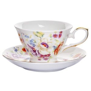 Evelyn Tea Cup & Saucer hire Sydney