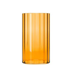 LRG Amber Ripple Candle Holder hire Sydney