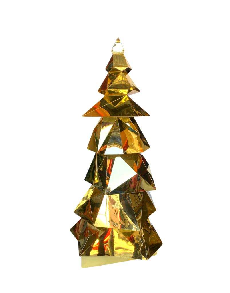 1.7m Gold Mirrored Tree hire Sydney
