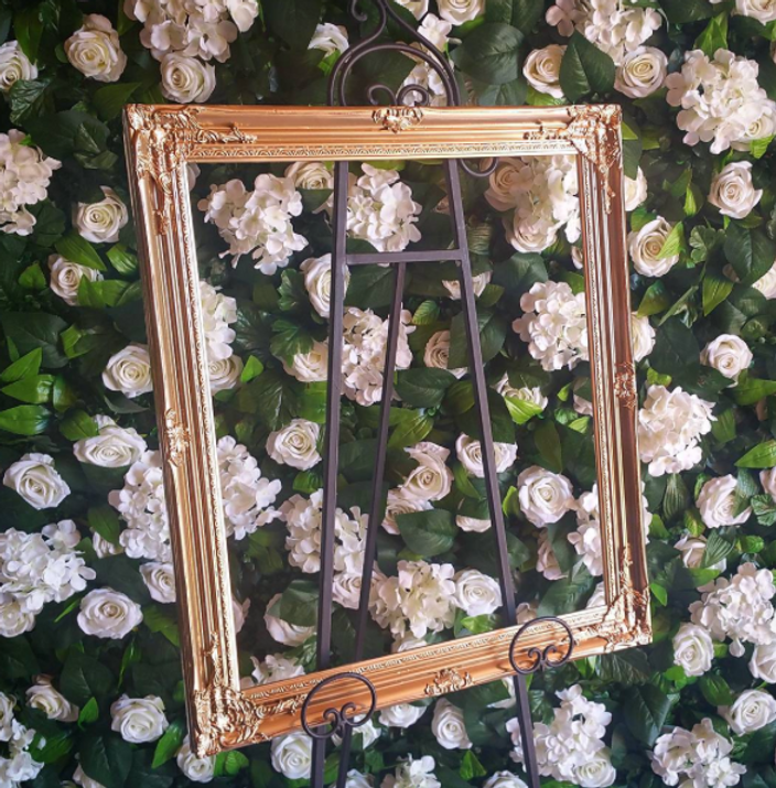 80cm Gold Ornate Frame hire Sydney