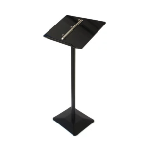 Black Podium Stand hire Sydney