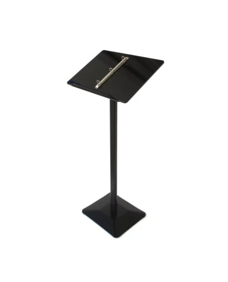 Black Podium Stand hire Sydney