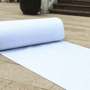 White Velour Carpet