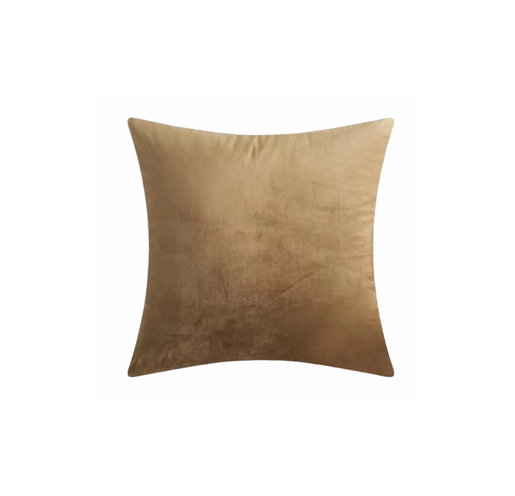 40 x 40cm Toffee Cushion hire Sydney