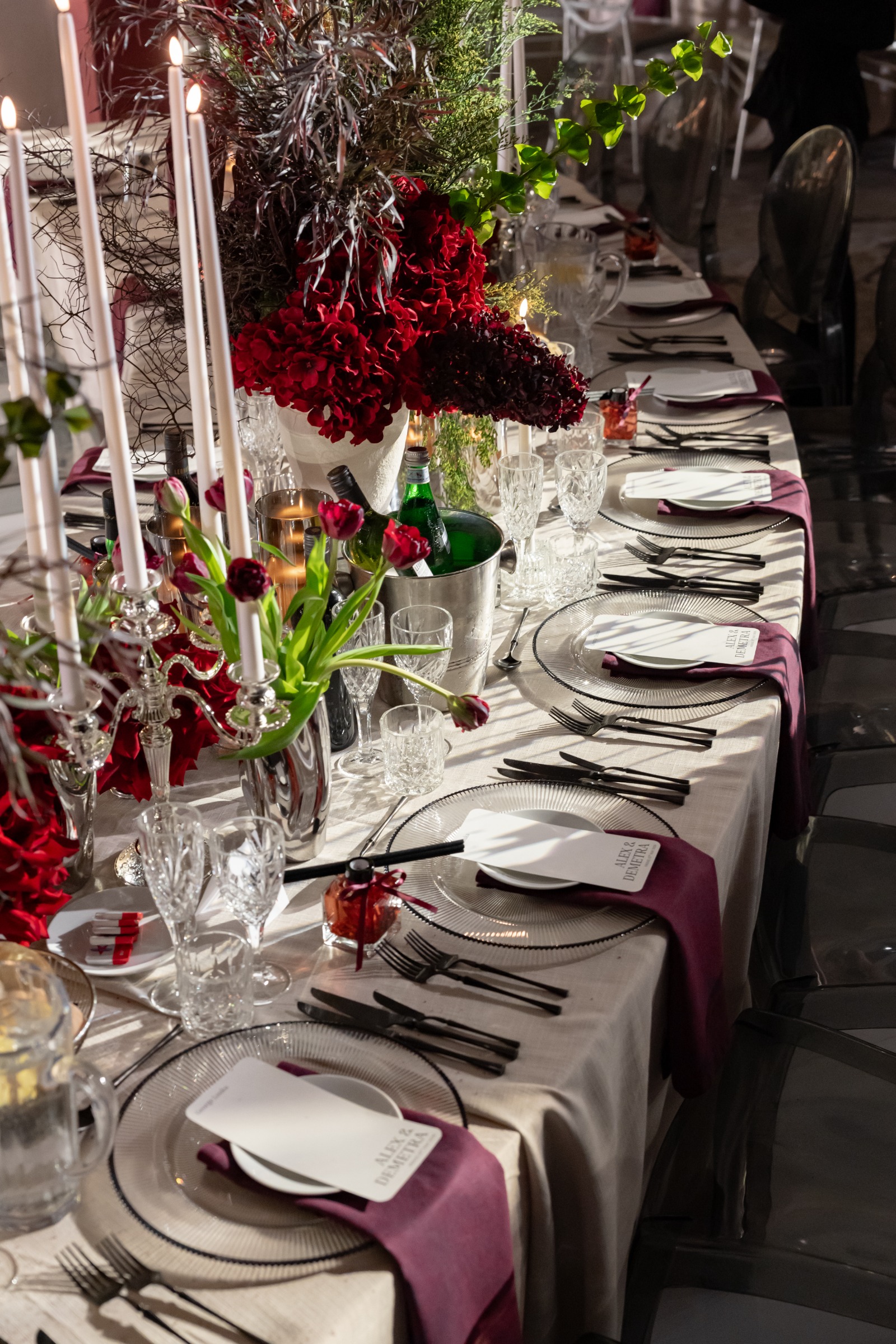 Centrepieces & Table Styling
