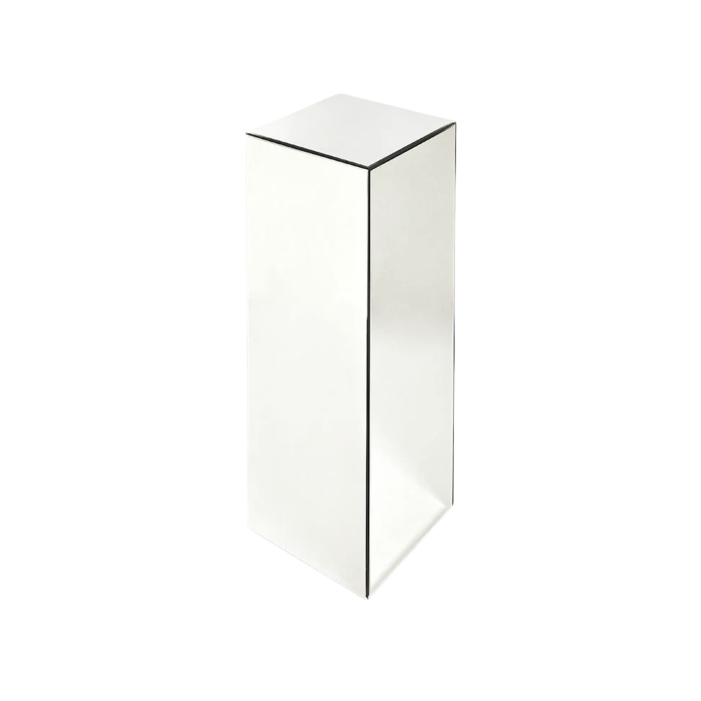70cm Bevelled Mirror Plinth