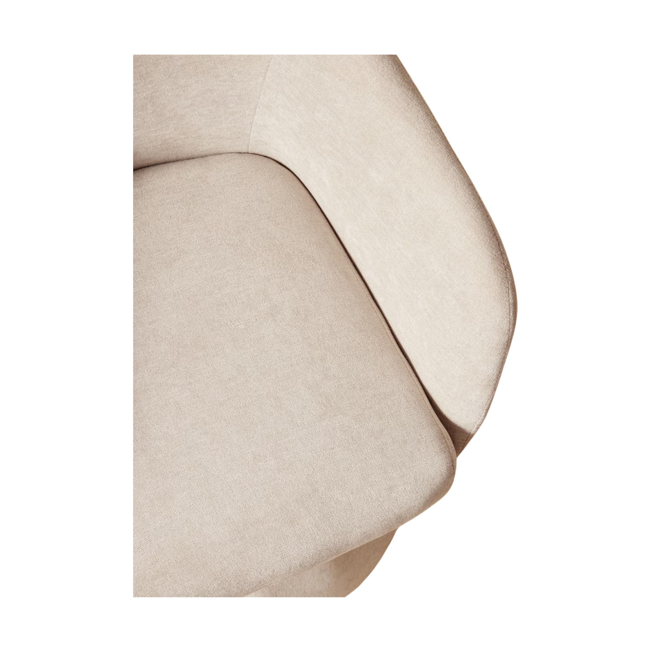 Petra Swivel Armchair – Natural