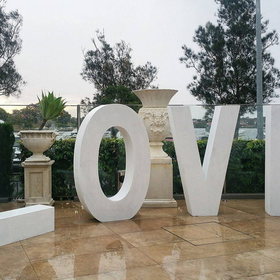 1.8m Giant LOVE Sign