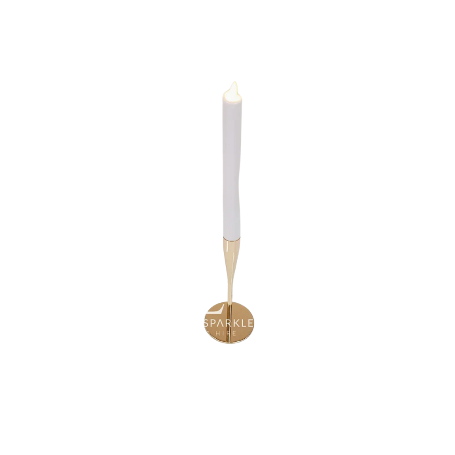 17cm Gold Cleo Candle Stick