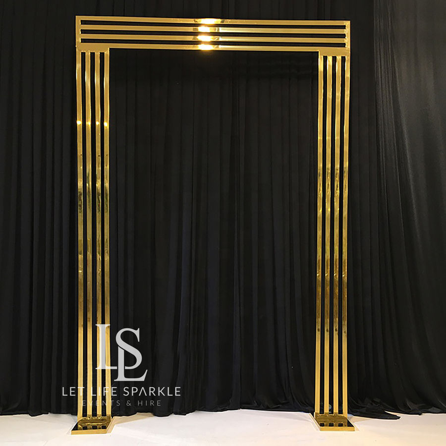 2.3m Baci Gold Arch
