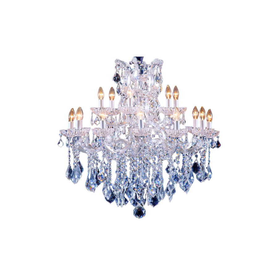 2 Tier 18 Globe Silver