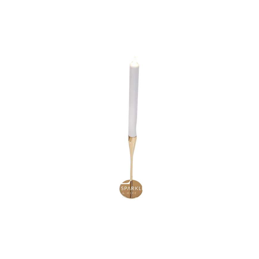 21cm Gold Cleo Candle Stick