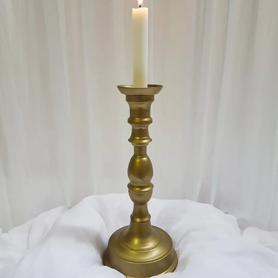 30cm Gold Candle Holder