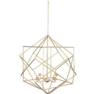 Gold Geo Pendants