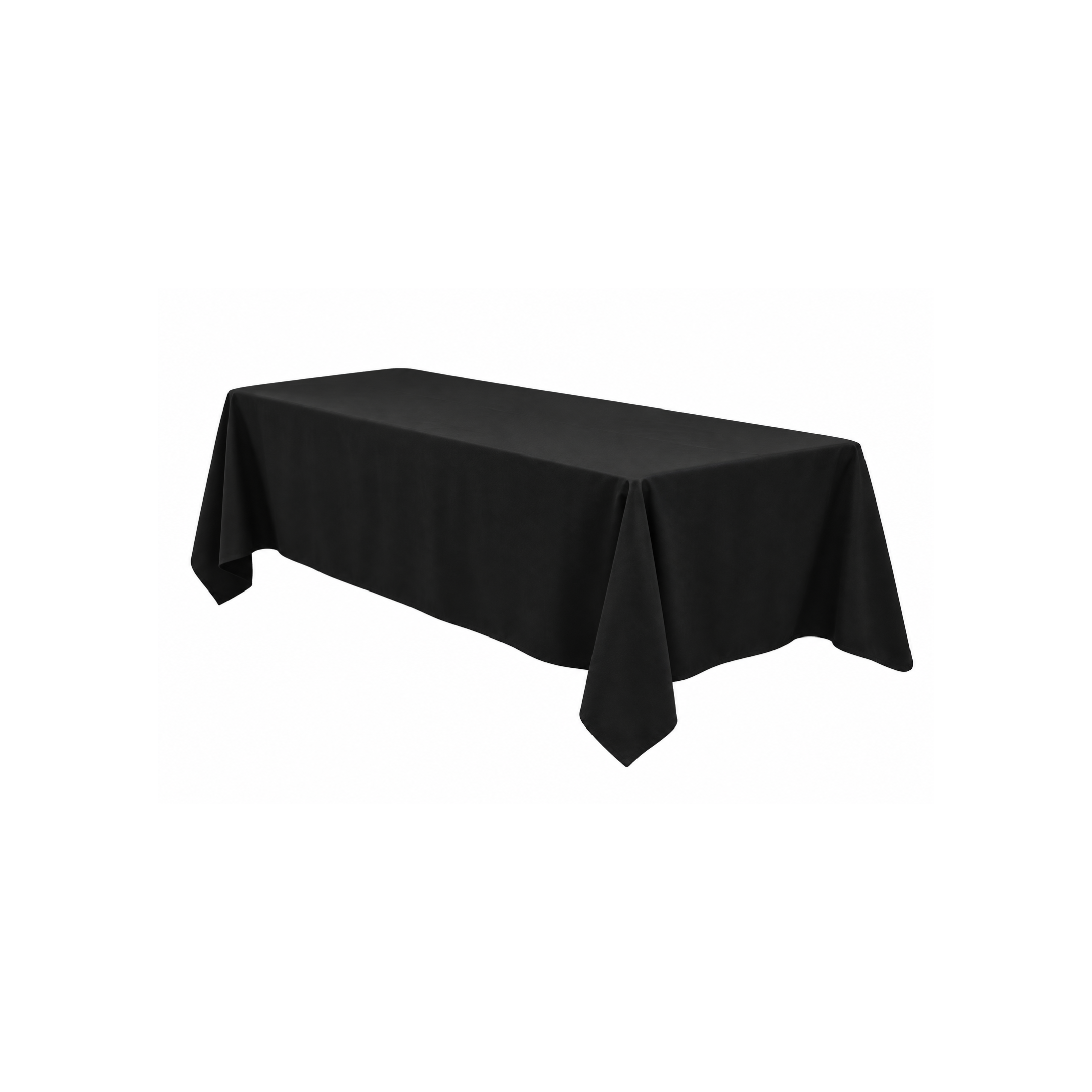 150 x 320 Black Table Cloth