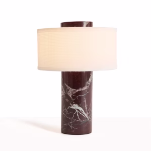 Merlot Marble Lamp