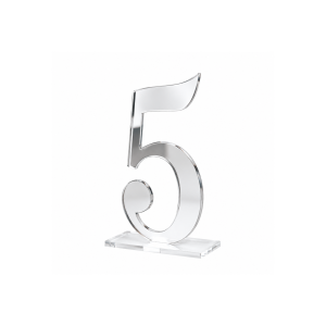 Silver Table Number