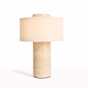 Travertine Lamp